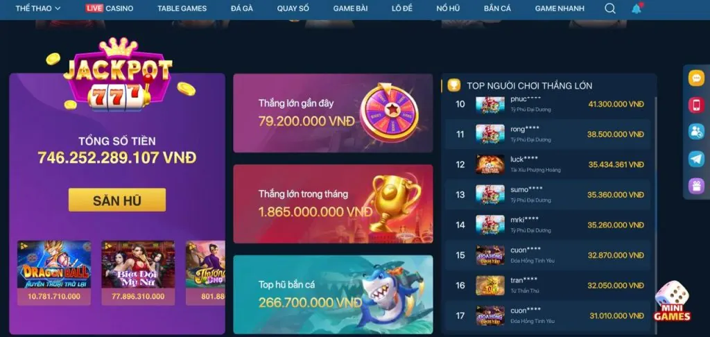 Chương trình VIP bg888 win